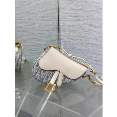 디올 오블리크 새들백 21cm