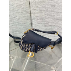 디올 오블리크 새들백 21cm