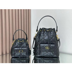 디올 카로 램스킨 버킷백 나노, 스몰