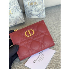 디올 램스킨 카로 달리아 지갑