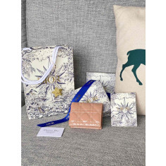 디올 레이디 페이던트 반지갑