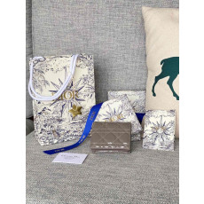 디올 레이디 페이던트 반지갑