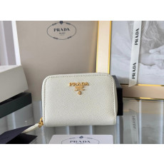 프라다 사피아노 메탈 로고 카드지갑