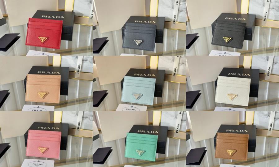 프라다 사피아노 레더 카드지갑 9컬러