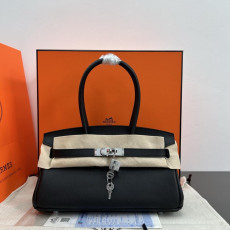 에르메스 숄더 버킨 29 토고 블랙 금장, 은장 (올수공)