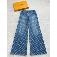 루이비통 로고 청바지