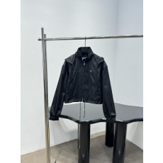 프라다 26SS 리나일론 크롭 후드 자켓