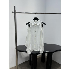 샤넬 오프숄더 셔츠