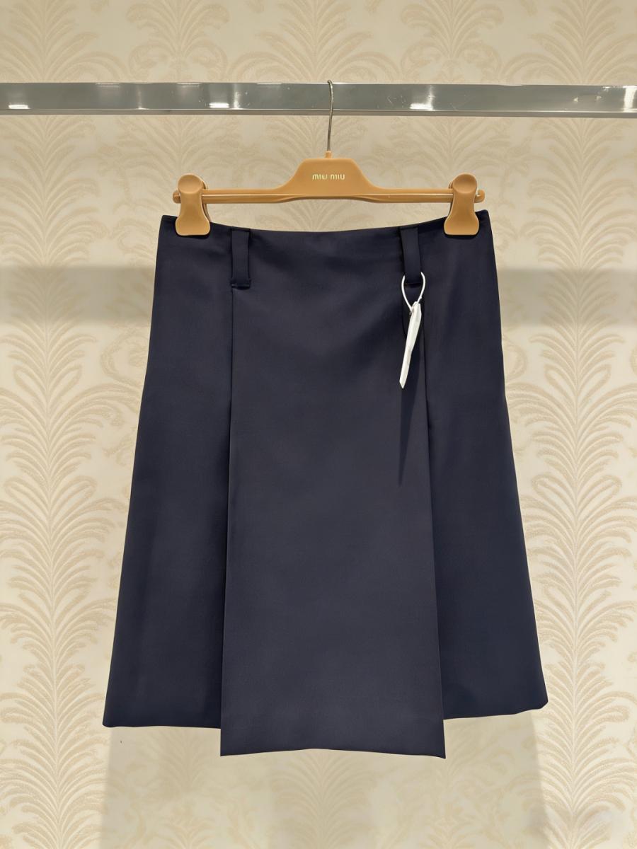 미우미우 A라인 스커트