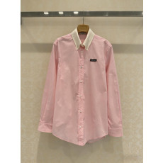 미우미우 핑크 셔츠