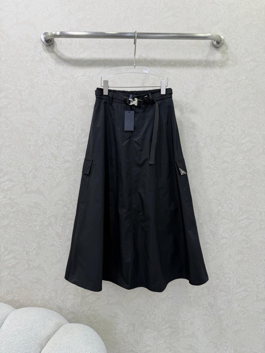 프라다 26SS 나일론 벨트 스커트