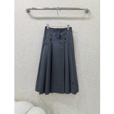 프라다 정면 로고 스커트