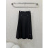 프라다 정면 로고 스커트