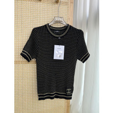 샤넬 반팔 니트