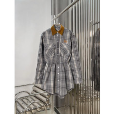 미우미우 폴로 미니 원피스