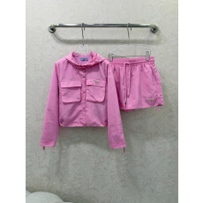 프라다 라이트 나일론 셋업