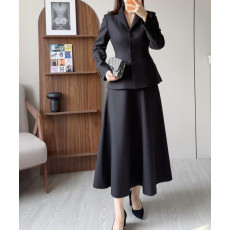 디올 슬림핏 투피스