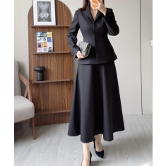 디올 슬림핏 투피스