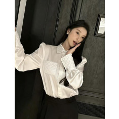 샤넬 퀼팅 포켓 셔츠