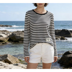 샤넬 26SS 스트라이프 티셔츠