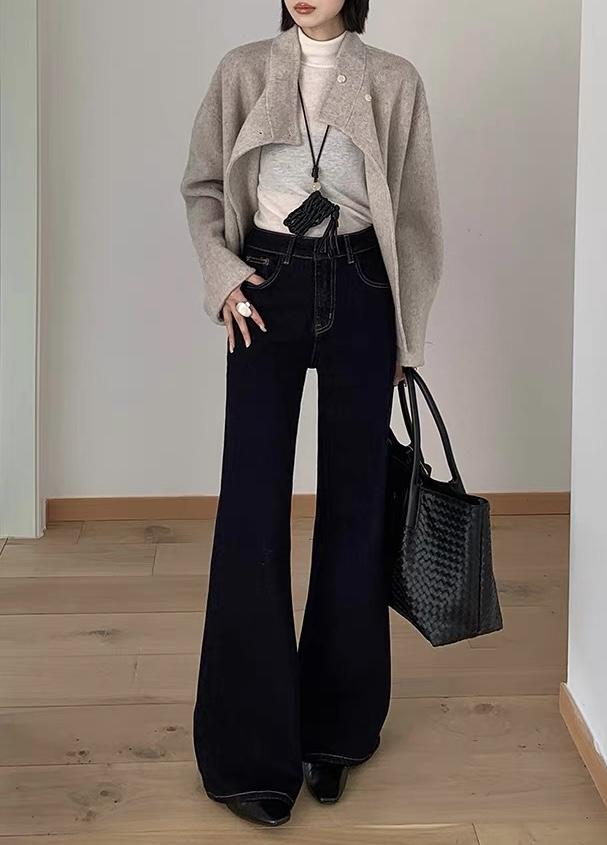 톰브라운 부츠컷 데님 팬츠