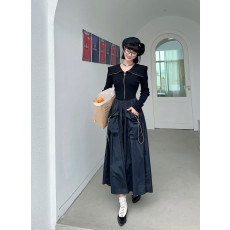 프라다 나일론 맥시 원피스