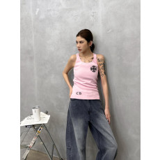 크롬하츠 백로고 골지 나시 3컬러