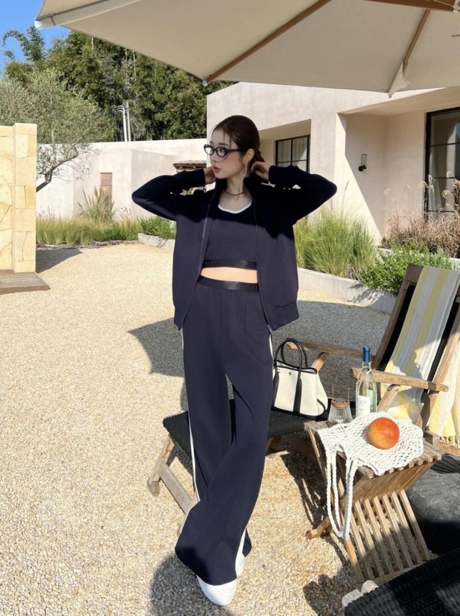 구찌 트레이닝 셋업 3피스