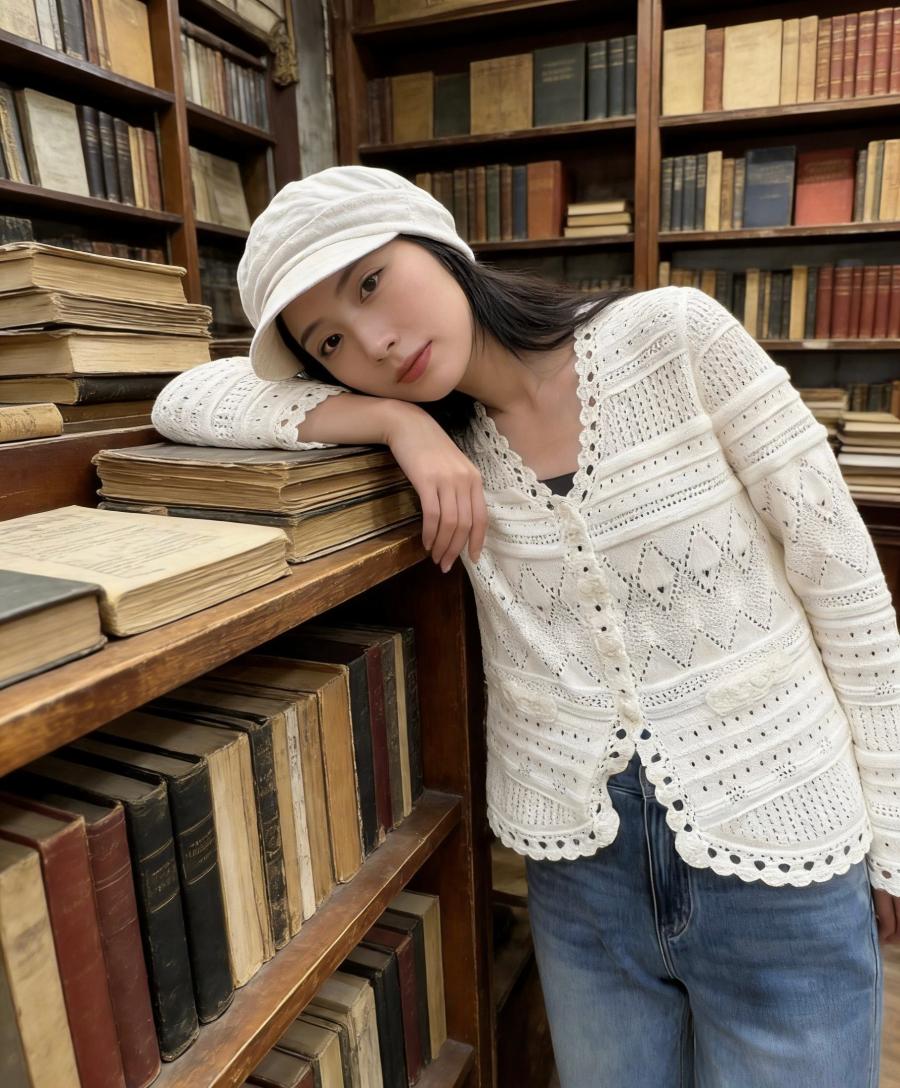 샤넬 26SS 펀칭 가디건