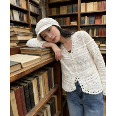 샤넬 26SS 펀칭 가디건