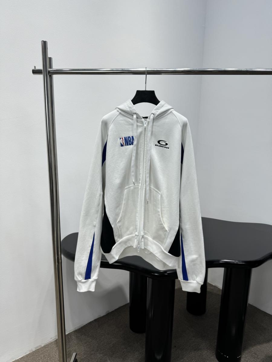 발렌시아가 26SS NBA 후드 집업