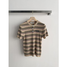 미우미우 골지 스트라이프 티셔츠 3컬러