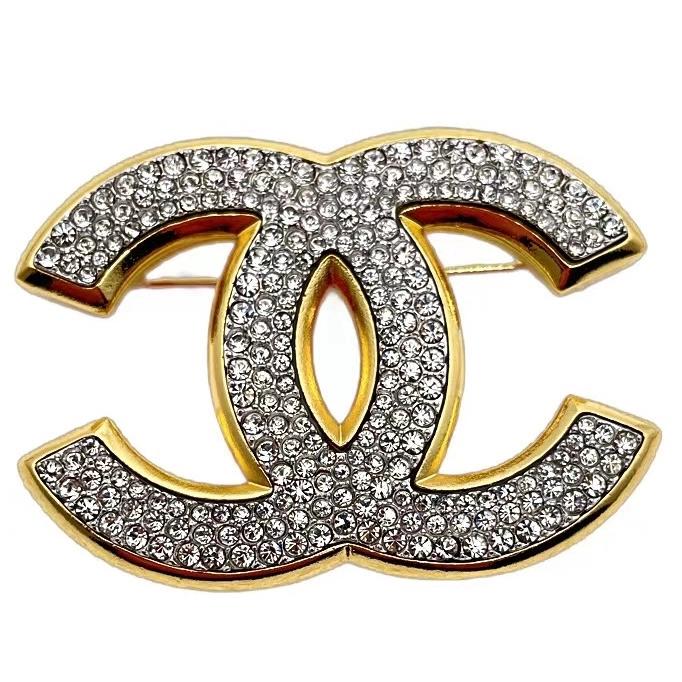 샤넬 CC 브로치