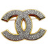 샤넬 CC 브로치