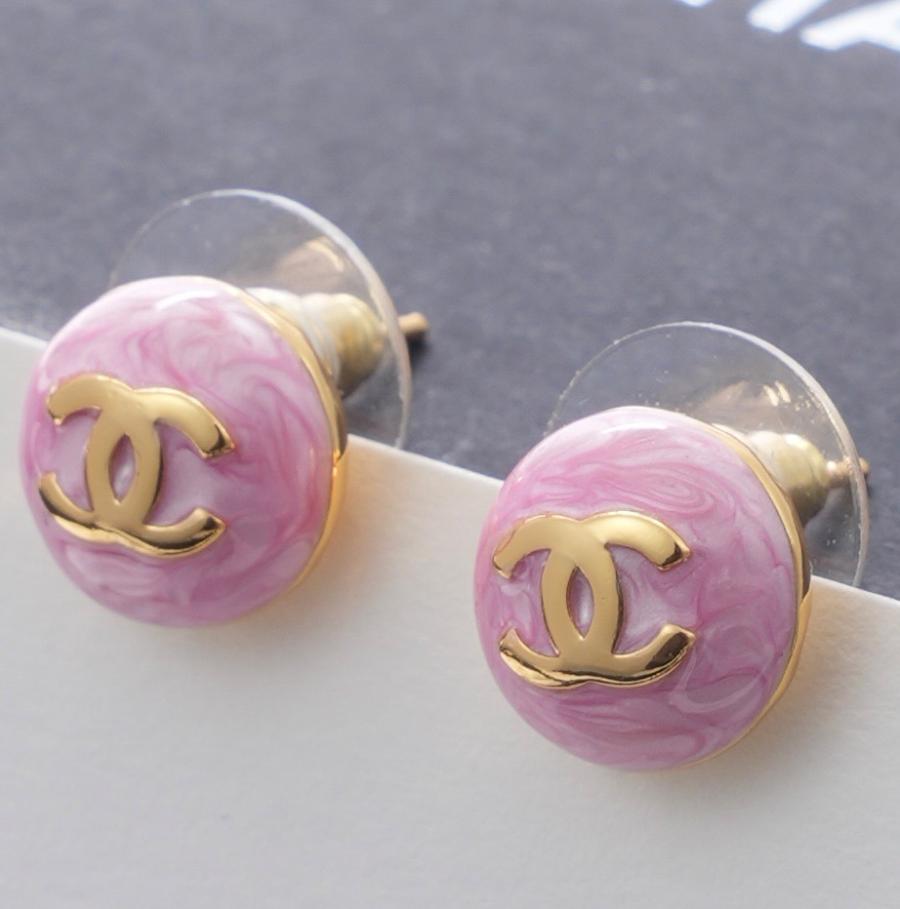 샤넬 마블 귀걸이