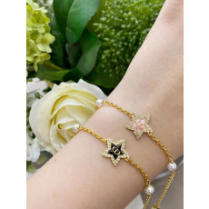 디올 쁘띠 CD 스타 팔찌 2컬러