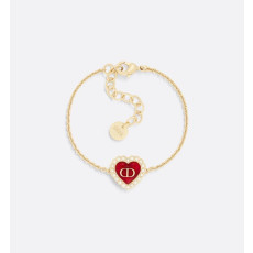 디올 쁘띠 CD 하트 팔찌 2컬러