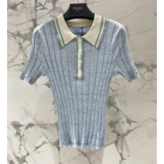 프라다 폴로 반팔 니트