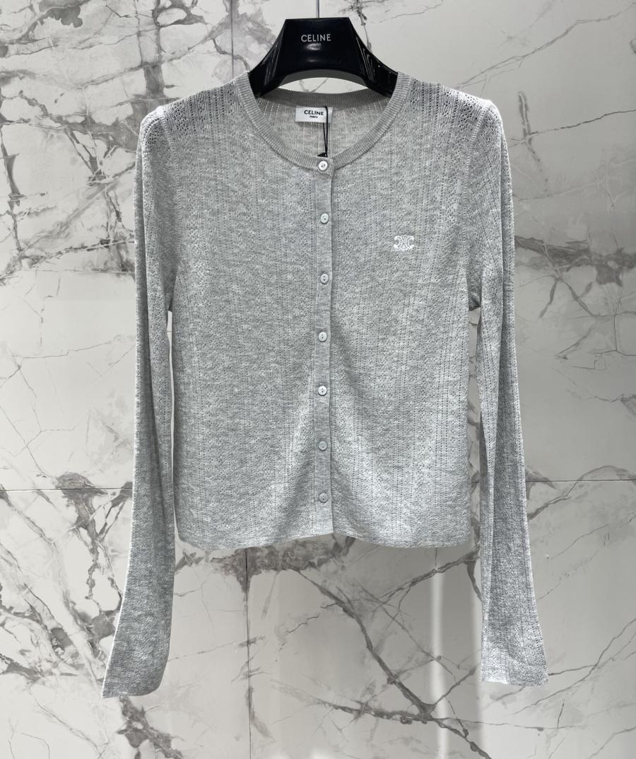 셀린느 미니 펀칭 가디건