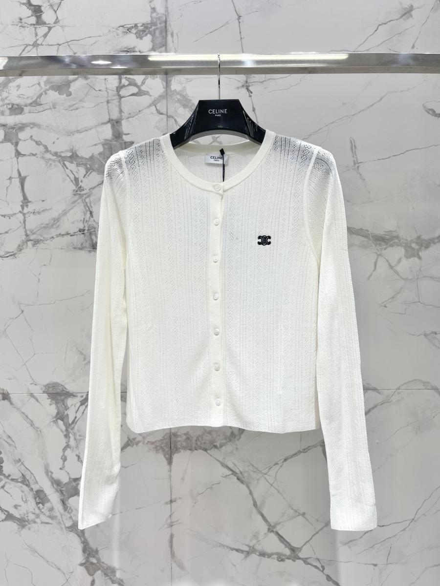 셀린느 미니 펀칭 가디건