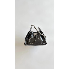 [지존샵] 샤넬 25백 램스킨 블랙 미니 은장