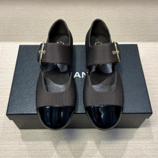 샤넬 26P 그로그랭 메리제인 플랫슈즈